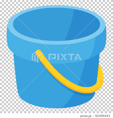 Cute bucket illustration 92494443