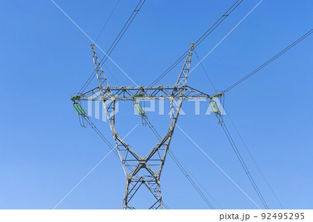 High Voltage Power Line High Voltage Power Line 92495295