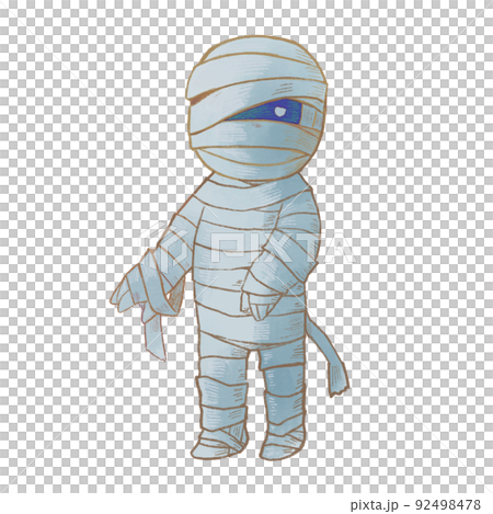 ミイラ男のイラスト 92498478