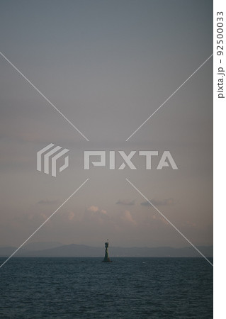 糸島の夕焼け 糸島の夕焼け 92500033