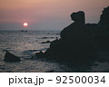 糸島の夕日 92500034