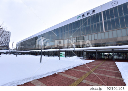 北海道旭川市の風景(2021年年末) 92501103
