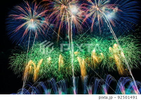 新潟県 長岡の花火 92501491