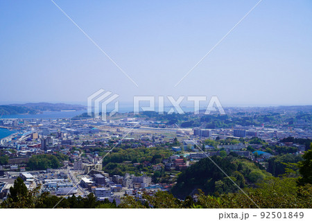 安波山展望台から望む気仙沼の景色 安波山展望台から望む気仙沼の景色 92501849