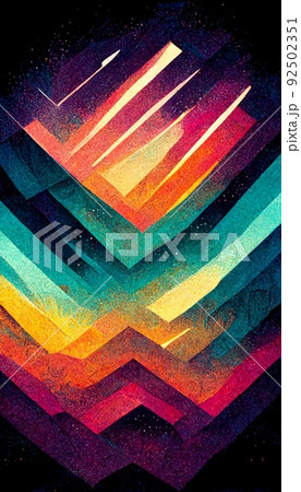 Colorful multicolored painted lines. Abstract colorful background. Perfect for phone wallpaper or for posters. Colorful multicolored painted lines. Abstract colorful background. Perfect for phone wallpaper or for posters. 92502351