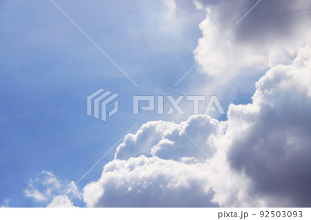 サンパウロの雲と青空 ブラジル サンパウロの雲と青空 ブラジル 92503093