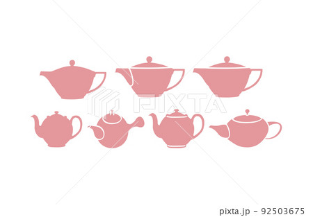 急須のイラスト2 92503675