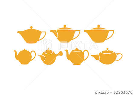 急須のイラスト3 92503676