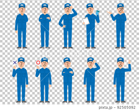 Mechanic vector 92505092