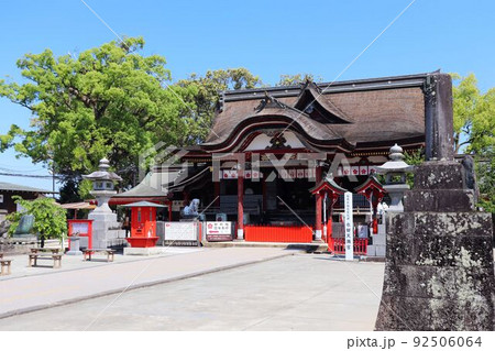 筑後市　水田天満宮の本殿 92506064