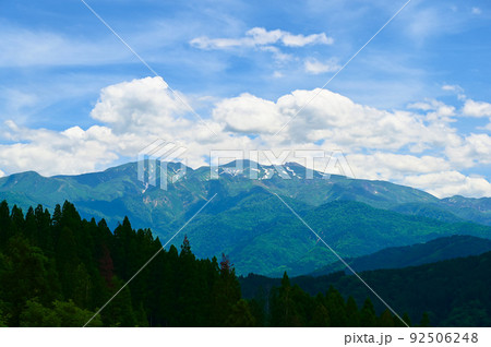白山 初夏の眺め 白山市 白山 初夏の眺め 白山市 92506248