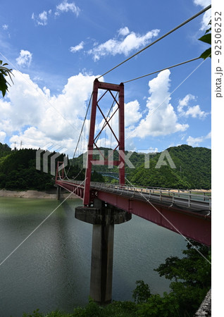 深瀬大橋　手取川ダム湖　白山市 92506252