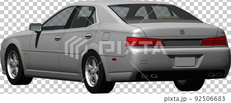 Original car cutout image illustration that does not require the manufacturer's license 92506683