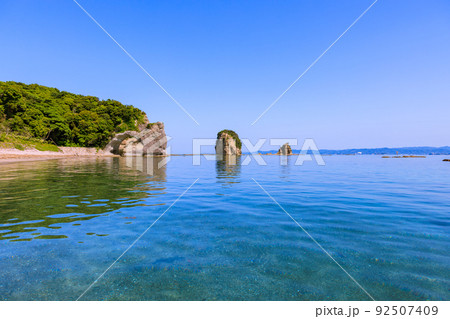 白浜恋路海岸 和歌山県白浜温泉 白浜恋路海岸 和歌山県白浜温泉 92507409