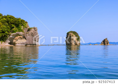 白浜恋路海岸　和歌山県白浜温泉 92507413