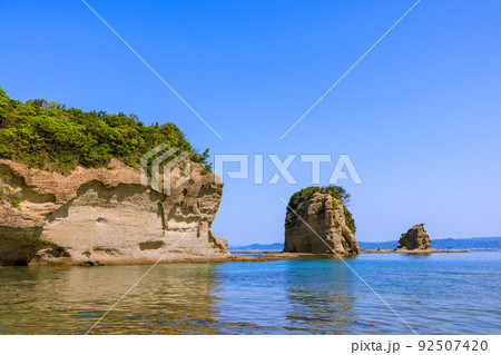 白浜恋路海岸　和歌山県白浜温泉 92507420