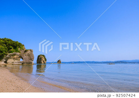 白浜恋路海岸　和歌山県白浜温泉 92507424