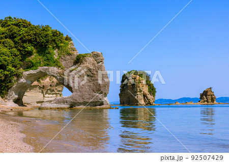 白浜恋路海岸　和歌山県白浜温泉 92507429