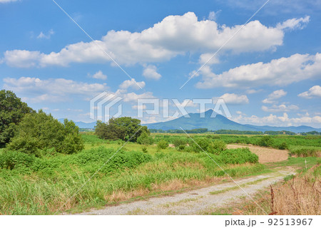 筑波山と田園風景 筑波山と田園風景 92513967