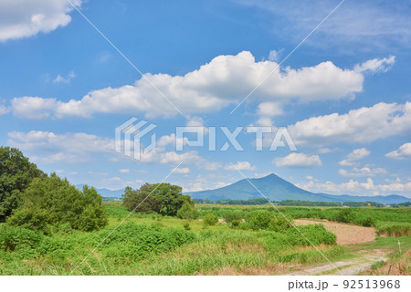 筑波山と田園風景 筑波山と田園風景 92513968