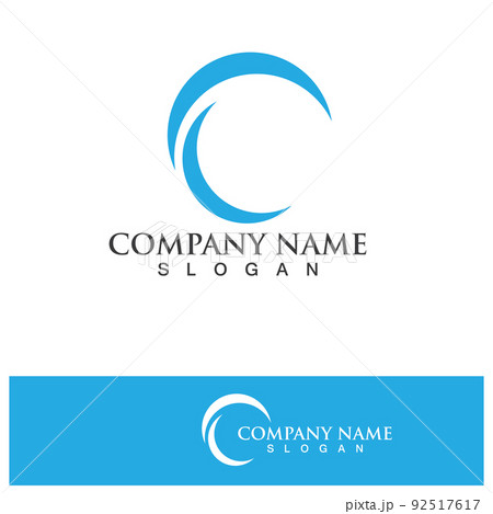 C Letter Logo Template 92517617