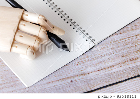 メモ　手元　人形　記入 92518111