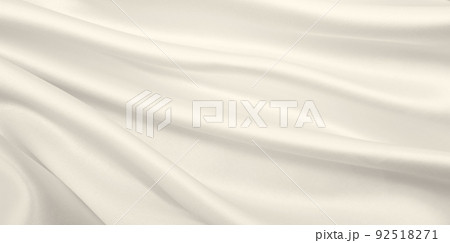 Smooth elegant golden silk or satin luxury cloth texture as wedding background. Luxurious background design. In Sepia toned. Retro style 92518271