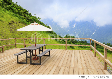 高山植物満開の五竜高山植物園 92518570