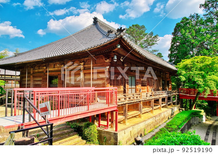 真福寺の本堂　後方から：愛知県岡崎市 92519190