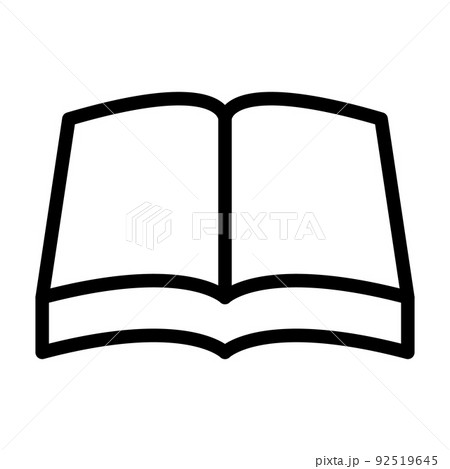Illustration Vector graphic of Book Icon Illustration Vector graphic of Book Icon 92519645