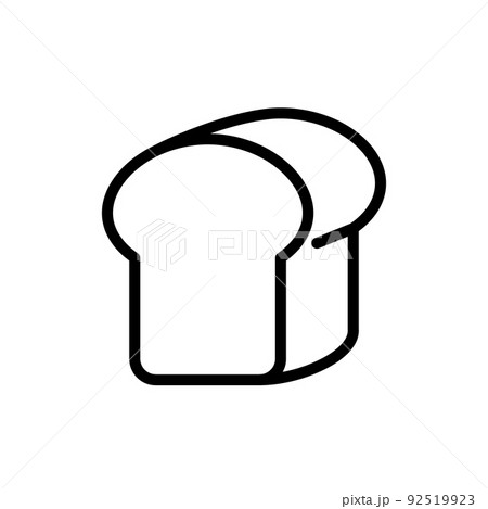 Illustration Vector Graphic of Bread Icon 92519923