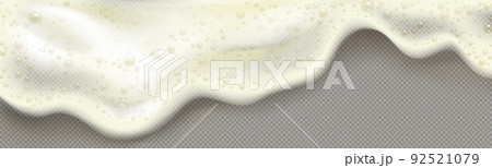 Yellow beer foam or soap suds Yellow beer foam or soap suds 92521079