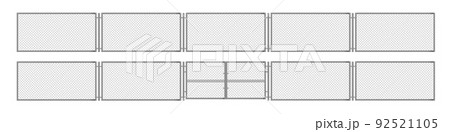 Fence mesh from wire, metal grid with gate 3d 92521105