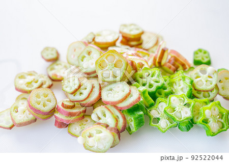 夏野菜　オクラのスライス 92522044