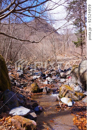 利平茶屋森林公園　鳥居川　渓間工　治山ダム工　谷止工　床固工 92524959