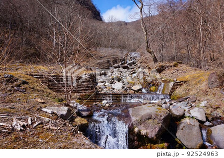 利平茶屋森林公園　鳥居川　渓間工　治山ダム工　谷止工　床固工 92524963