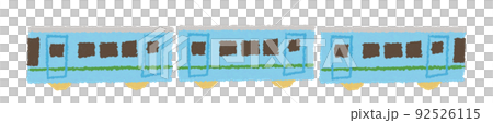 電車のイラスト 92526115
