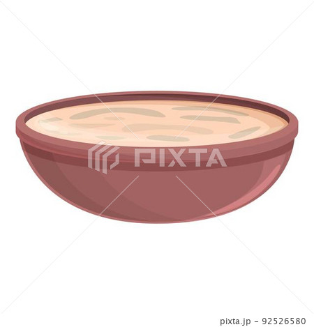 Portugese soup icon cartoon vector. Portugal food. Tart cod 92526580