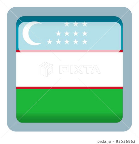 Uzbekistan emblem icon cartoon vector. Flag map. Islam money 92526962