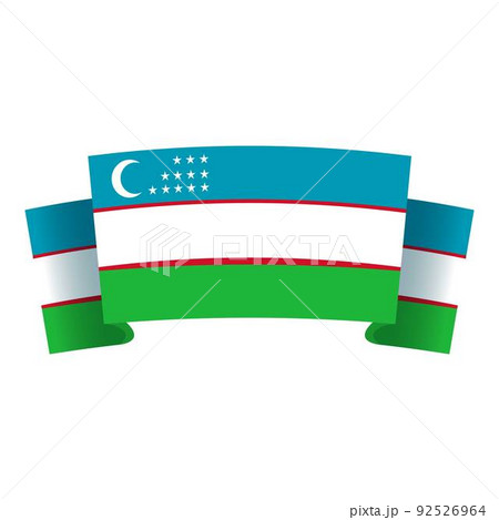 Uzbekistan day icon cartoon vector. Flag people. Asia world 92526964