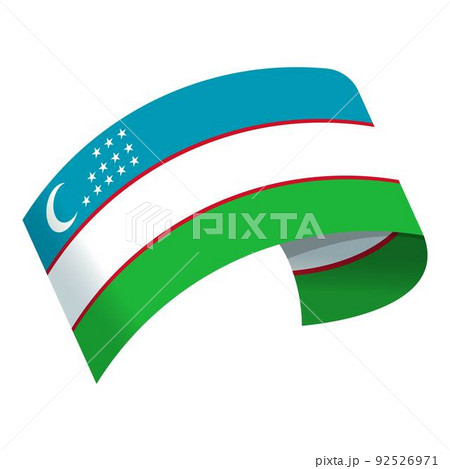 Uzbekistan samarkand icon cartoon vector. Flag map. Emblem day Uzbekistan samarkand icon cartoon vector. Flag map. Emblem day 92526971