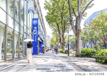 東京渋谷の都市風景　表参道 92528568