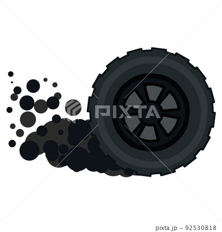 Tire of car. Speed and racing. Tire of car. Speed and racing. 92530818