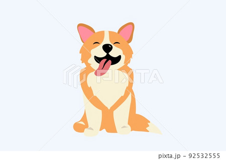 Happy dog smile Cute smiling welsh corgi Dog smile face Happy dog smile Cute smiling welsh corgi Dog smile face 92532555