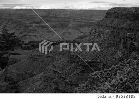 Sepia Tone Grand Canyon Arizona 92533185