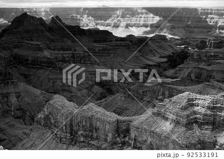 Sepia Tone Grand Canyon Arizona Sepia Tone Grand Canyon Arizona 92533191