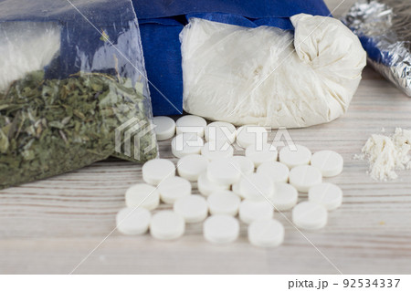 a suspected drug trafficking - cocaine, heroin, spice, etc - many a suspected drug trafficking - cocaine, heroin, spice, etc - many 92534337