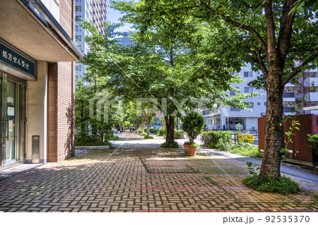 東京の都市風景　五反田 92535370