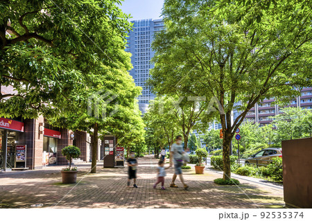 東京の都市風景　五反田 92535374