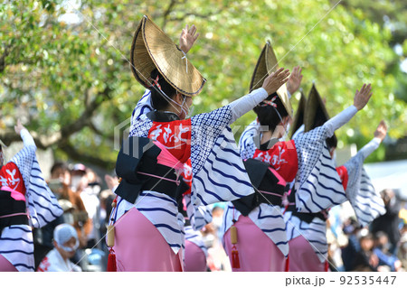 阿波踊り 春の祭典 徳島市 有名連の女踊り 阿波踊り 春の祭典 徳島市 有名連の女踊り 92535447